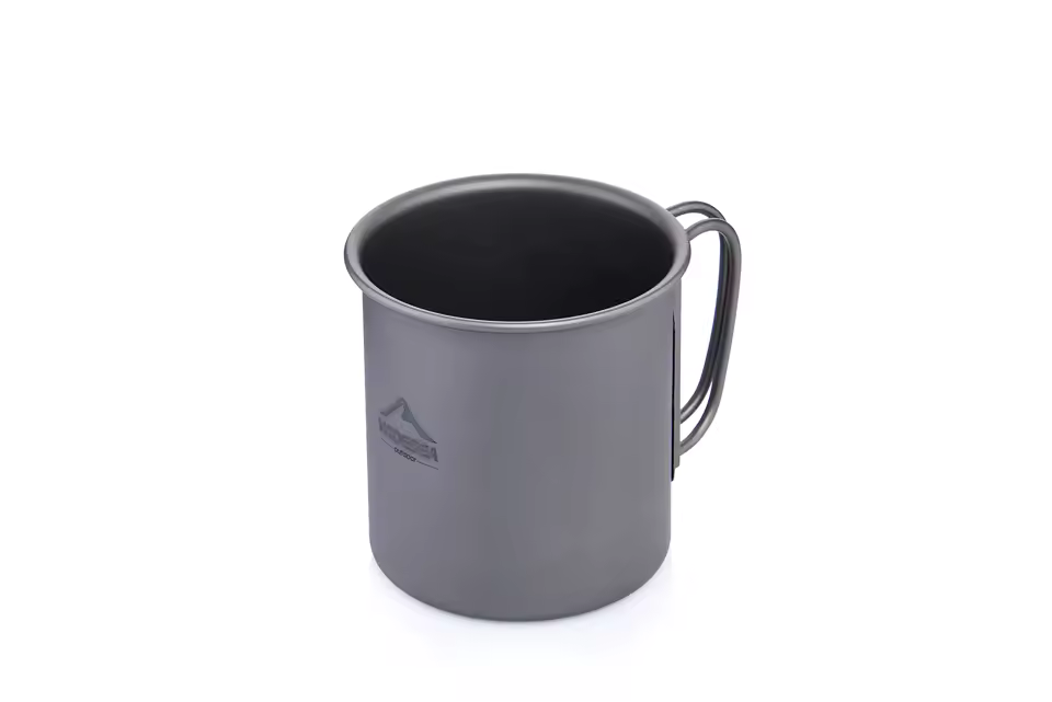 TWO HARES™ Camping Titanium Cup