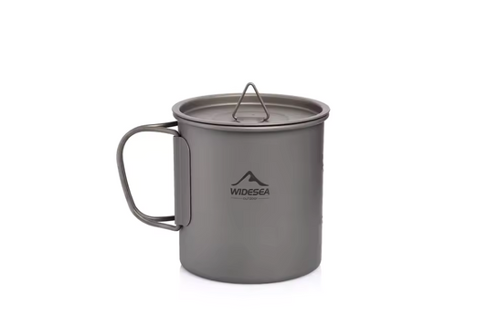 TWO HARES™ Camping Titanium Cup